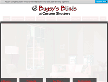 Tablet Screenshot of bugsysblinds.com